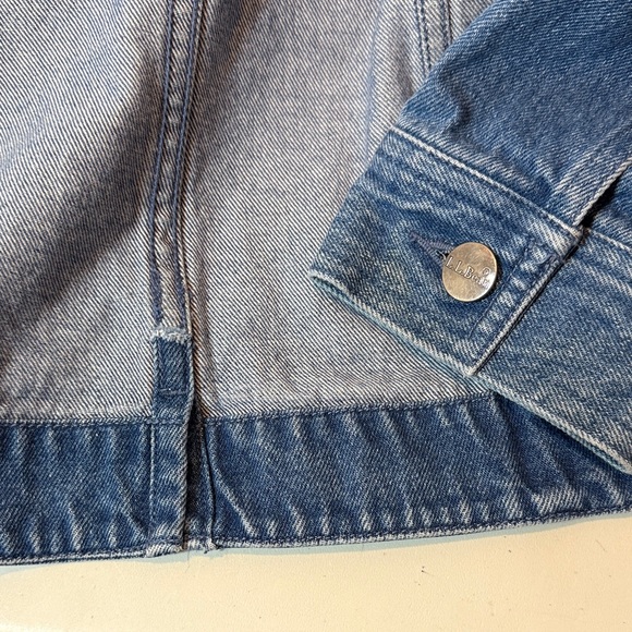 Vintage L.L. Bean Women's Trucker Jean Jacket XS Petite - Picture 8 of 10